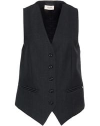 Ottod'Ame - Caring Tailored Vest Polyester, Wool, Elastane - Lyst
