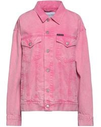 Calvin Klein Dad-Jeansjacke in Pink | Lyst AT