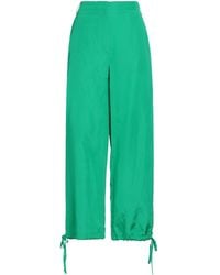 MSGM - Pants Viscose, Linen - Lyst