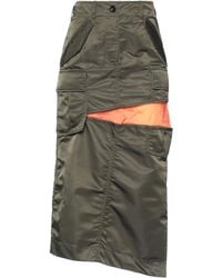 Sacai - Midi Skirt - Lyst