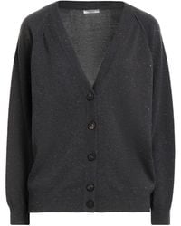 Peserico - Cardigan Virgin Wool, Silk, Viscose, Cashmere, Polyester - Lyst