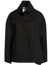 Paltò - Lorella Lize Jacket Polyester, Cotton - Lyst