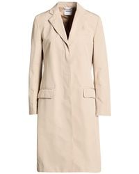 Aspesi - Overcoat & Trench Coat Cotton, Polyester - Lyst