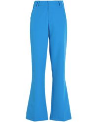 VANESSA SCOTT - Azure Pants Polyester, Elastane - Lyst