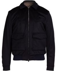 Luigi Borrelli Napoli - Midnight Jacket Cashmere, Virgin Wool - Lyst