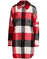 Woolrich - Coat Wool, Polyamide, Mohair Wool, Acrylic - Lyst