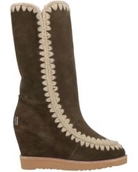 Mou - Military Boot Shearling - Lyst