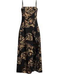 Versace Jeans Couture - Midi Dress Polyester - Lyst