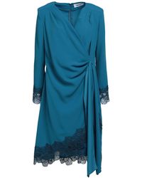 Frase - Francesca Severi - Deep Jade Midi Dress Polyester - Lyst