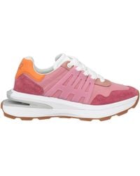DSquared² - Mauve Sneakers Leather, Textile Fibers - Lyst