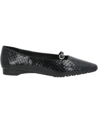 SEBAS. - Ballet Flats Leather - Lyst