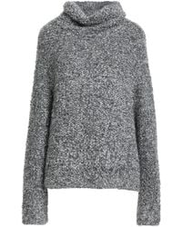 Caractere - Charcoal Turtleneck Polyacrylic, Mohair Wool, Polyamide - Lyst