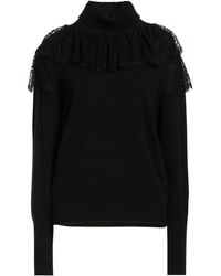 Twinset - Turtleneck Wool, Cashmere, Viscose, Polyamide - Lyst