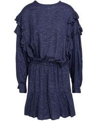 8pm - Mini Dress Viscose, Metallic Fiber, Polyamide - Lyst