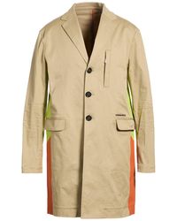 DSquared² - Overcoat & Trench Coat Cotton, Elastane - Lyst