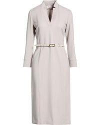 Agnona - Light Midi Dress Wool, Elastane - Lyst