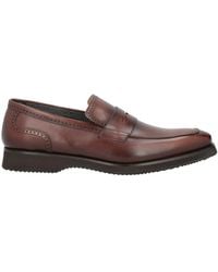 Testoni - Tan Loafers Calfskin - Lyst