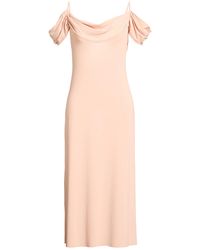 Amen - Blush Midi Dress Acetate, Polyamide, Elastane - Lyst