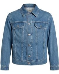 Bally - Denim Outerwear Cotton - Lyst