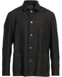 Santaniello - Jacket Wool, Cotton - Lyst