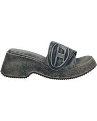 DIESEL - Sandals Textile Fibers - Lyst