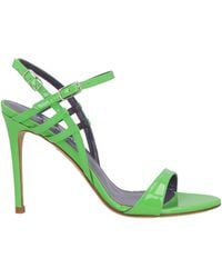 Lella Baldi - Sandals Leather - Lyst
