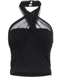 Gaelle Paris - Top Polyamide, Elastane, Cotton - Lyst