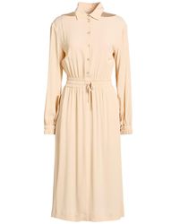Semicouture - Midi Dress Acetate, Silk - Lyst