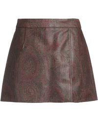 Etro - Mini Skirt - Lyst