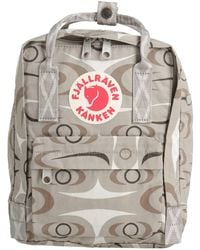 Fjallraven - Khaki Backpack Polyester, Cotton - Lyst