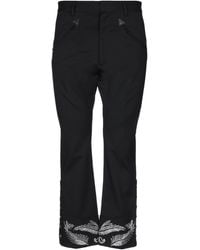 DSquared² - Pants Virgin Wool, Elastane, Polyester, Bovine Leather - Lyst