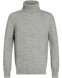 Kangra - Turtleneck Cotton, Alpaca Wool, Polyamide, Wool, Elastane - Lyst