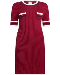 Dixie - Midi Dress Viscose, Polyester, Polyamide - Lyst