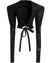 Rick Owens - Denim Outerwear Cotton - Lyst