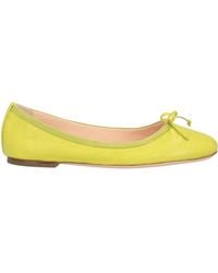 Agl Attilio Giusti Leombruni - Lime Ballet Flats Leather - Lyst
