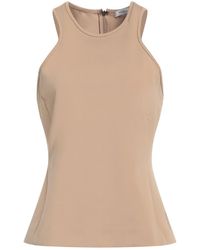 Max Mara - Polyamide-Cotton Crewneck Zipper Top - Lyst