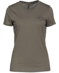 Manila Grace - Military T-Shirt Cotton - Lyst