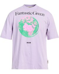MSGM - T-shirt - Lyst