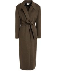 KHAITE - Military Coat Wool - Lyst