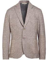 Bob - Khaki Blazer Polyester, Cotton, Elastane - Lyst