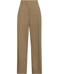 Semicouture - Pants Cotton, Polyamide, Elastane - Lyst
