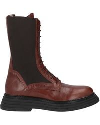 Laura Bellariva - Ankle Boots Textile Fibers, Leather - Lyst