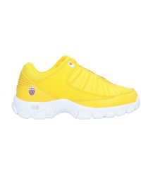 yellow k swiss