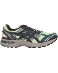 Asics - Lime Sneakers Synthetic Material, Textile Fibers - Lyst