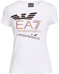 EA7 - T-Shirts - Lyst