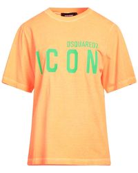 DSquared² - T-Shirt Cotton, Elastane - Lyst