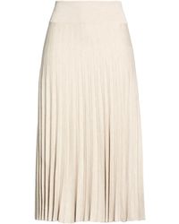 Agnona - Light Midi Skirt Wool, Cashmere, Silk - Lyst