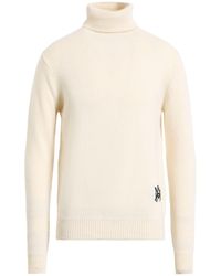 Amiri - Ivory Turtleneck Cashmere, Wool - Lyst