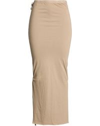 Rick Owens - Maxi Skirt Cotton - Lyst
