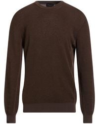 Roberto Collina - Dark Sweater Cotton, Linen - Lyst